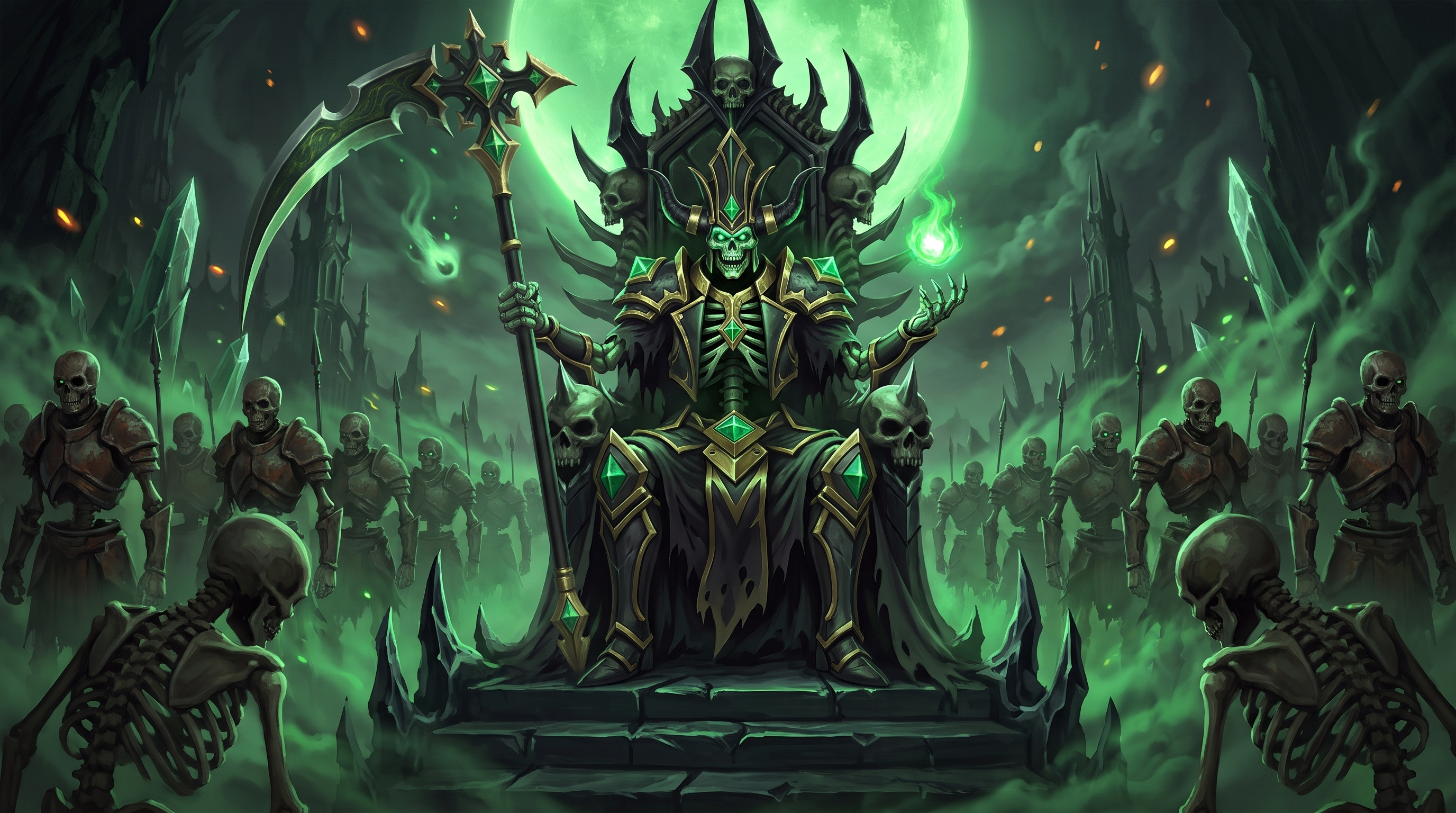 Lunatic Saga Lich King Hero - By Mylen Dev Studio